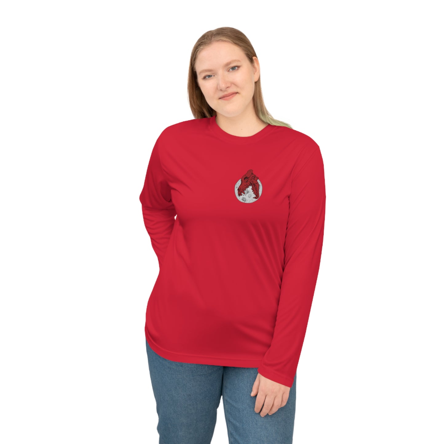 Alpha Red Wolf II Long Sleeve Shirt