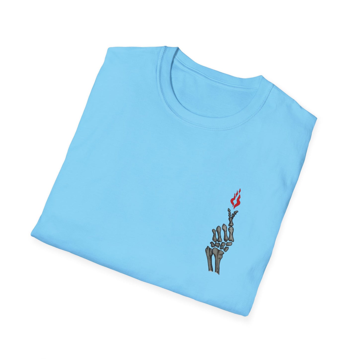 Skeleton Hand Love Sign  T-Shirt