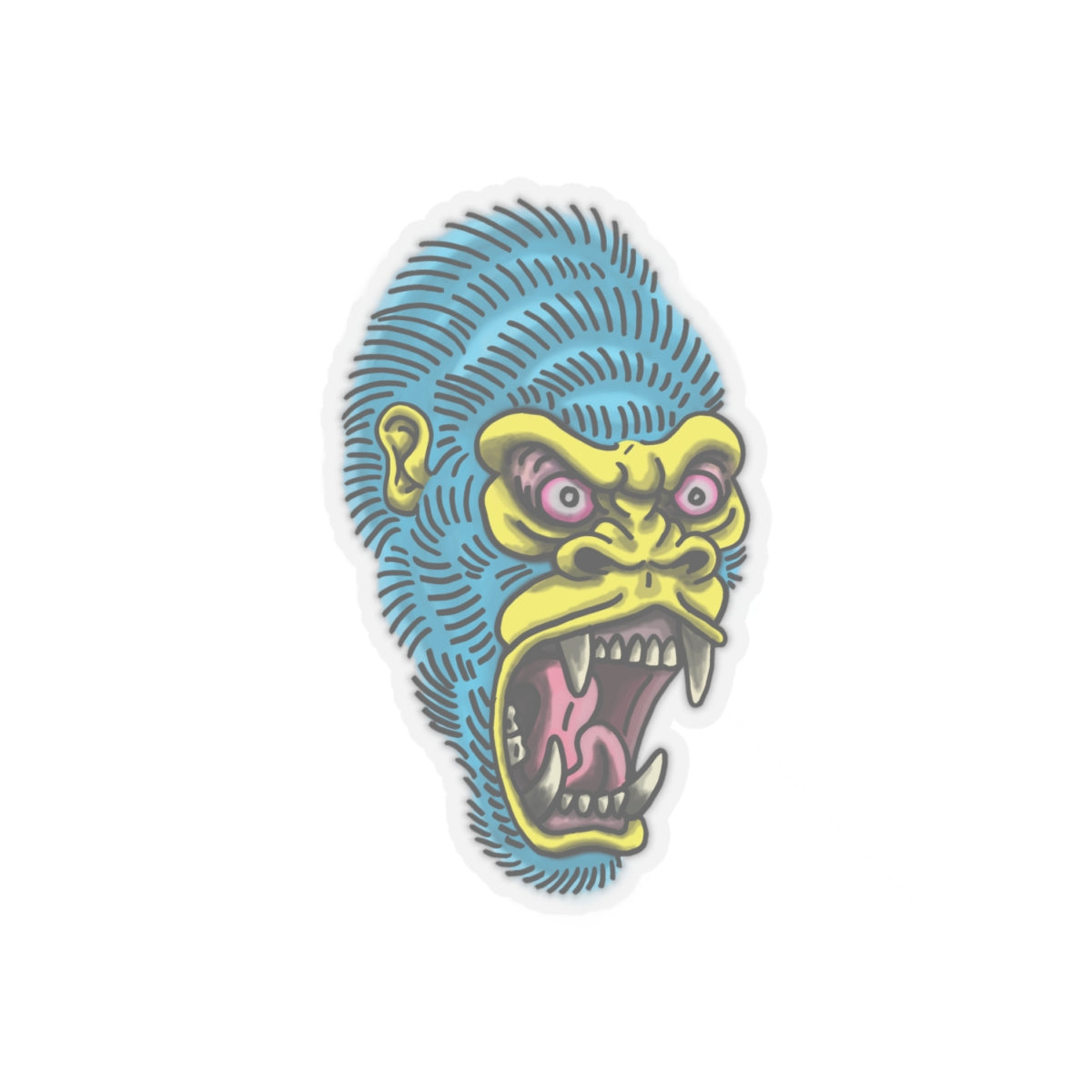 Jorilla Gorilla Kiss-Cut Stickers