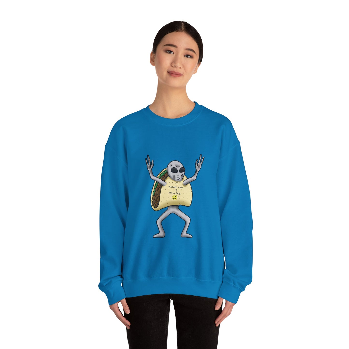 The Grey Heavy Blend™ Crewneck Sweatshirt