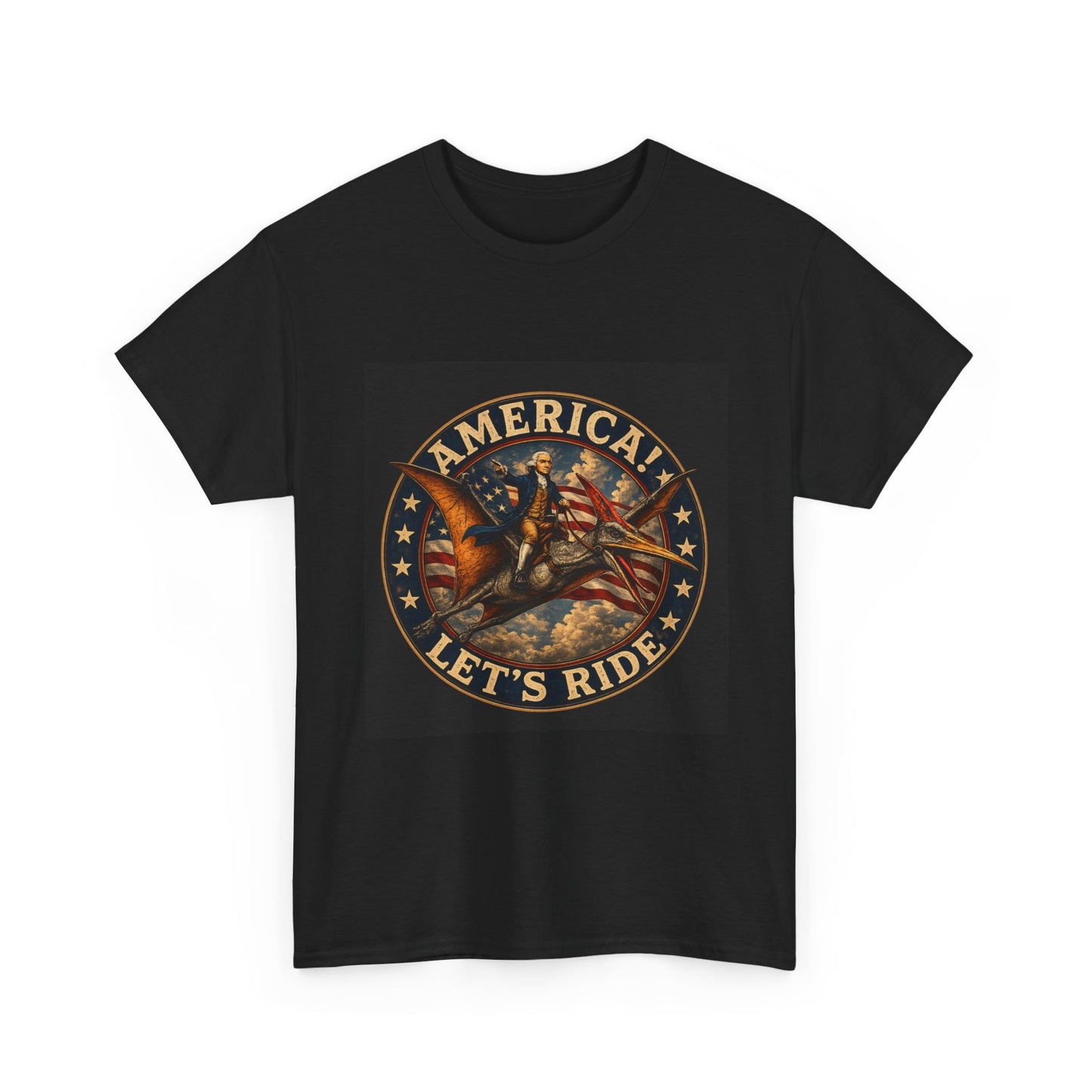 America Let's Ride Thomas Tee