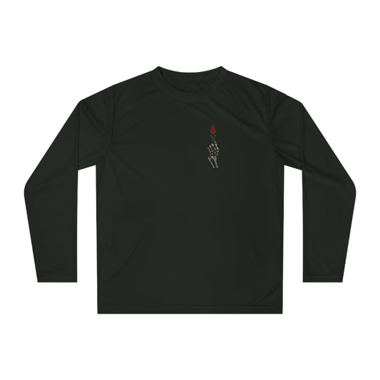 Skeleton Hand Love Sign Long Sleeve Shirt
