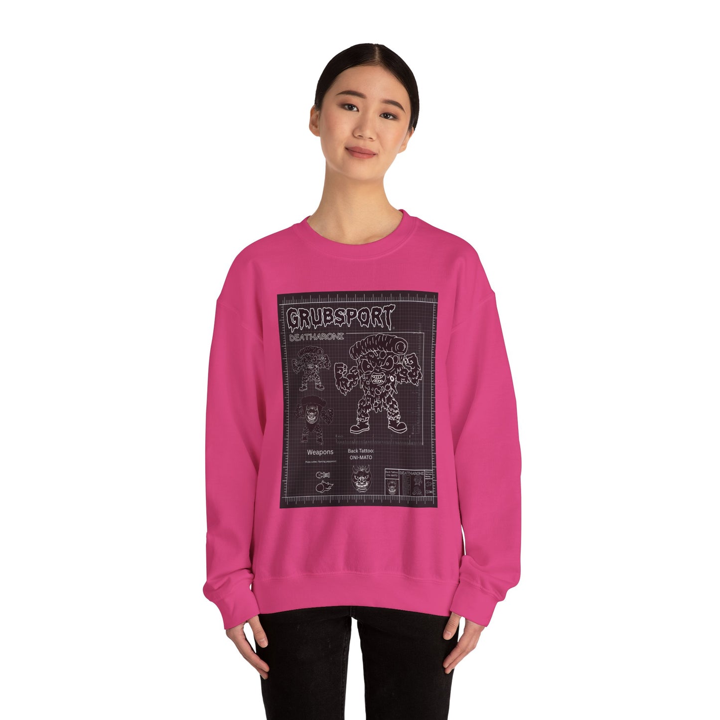 Deatharoni Tech Heavy Blend™ Crewneck Sweatshirt