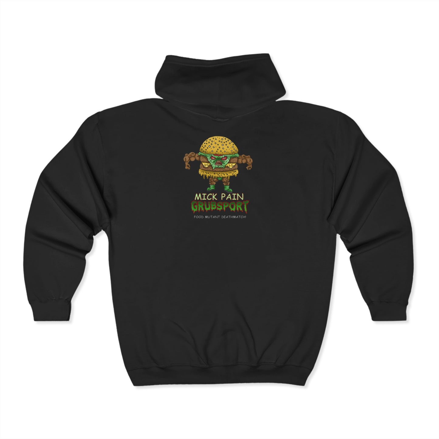 Mick Pain Full Zip Hooded Sweatshirt