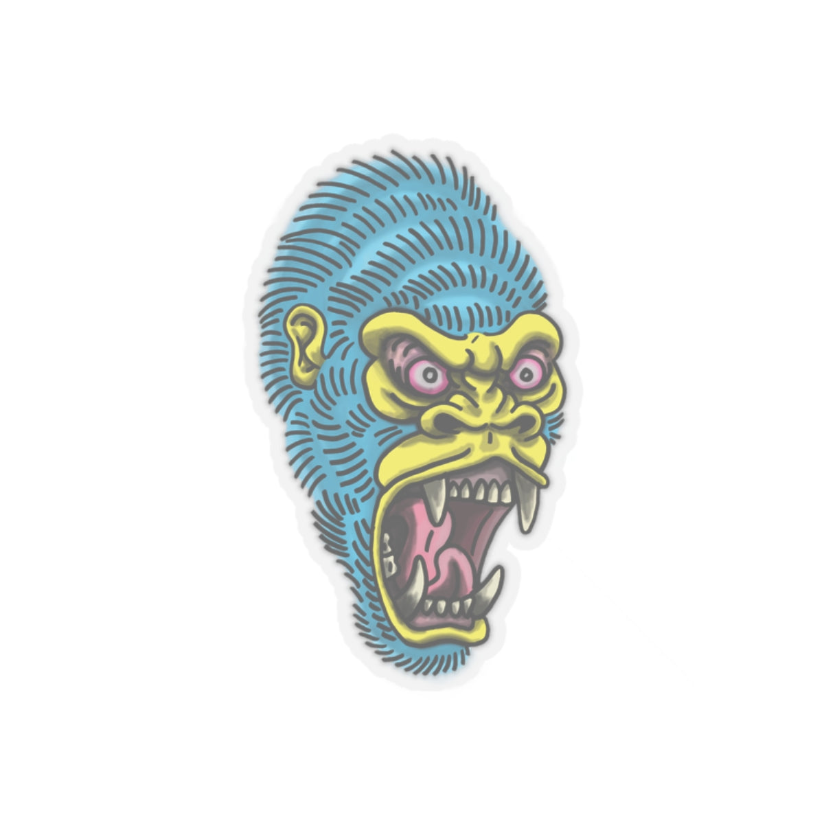Jorilla Gorilla Kiss-Cut Stickers