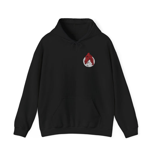 Alpha Red Wolf II Hoodie