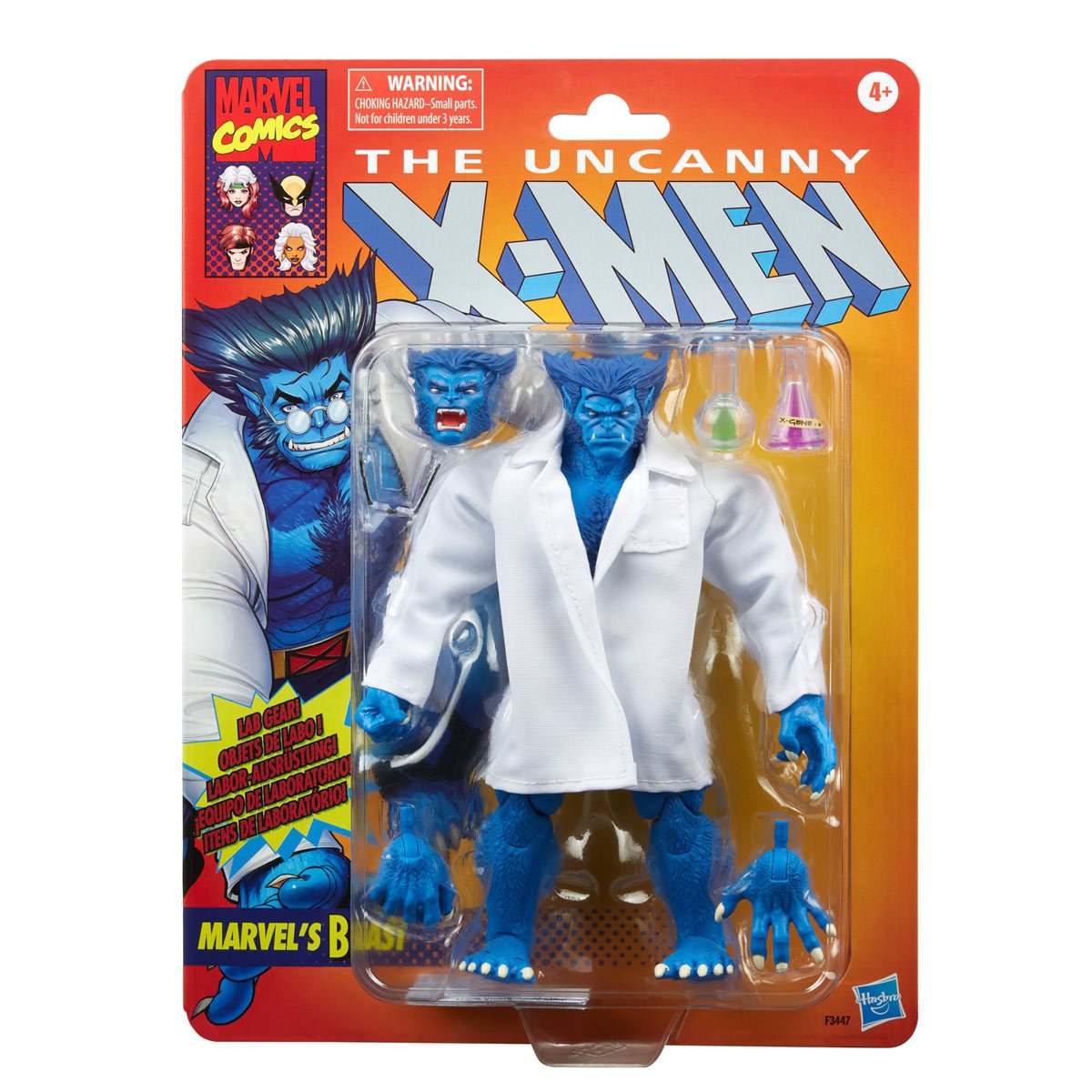 X-men Retro Marvel Legends 6-Inch Beast Action Figure