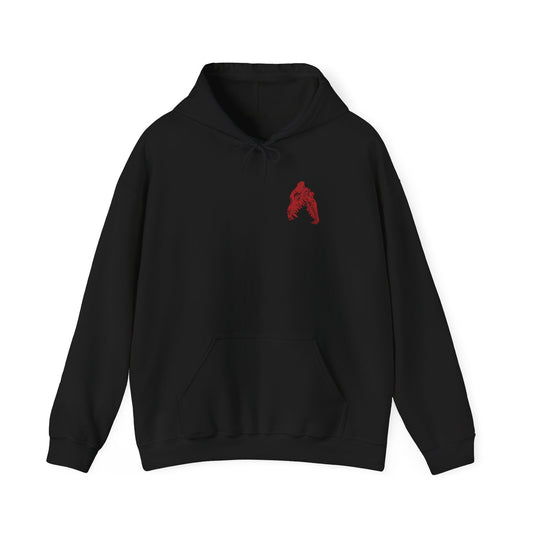 Alpha Red Wolf Hoodie
