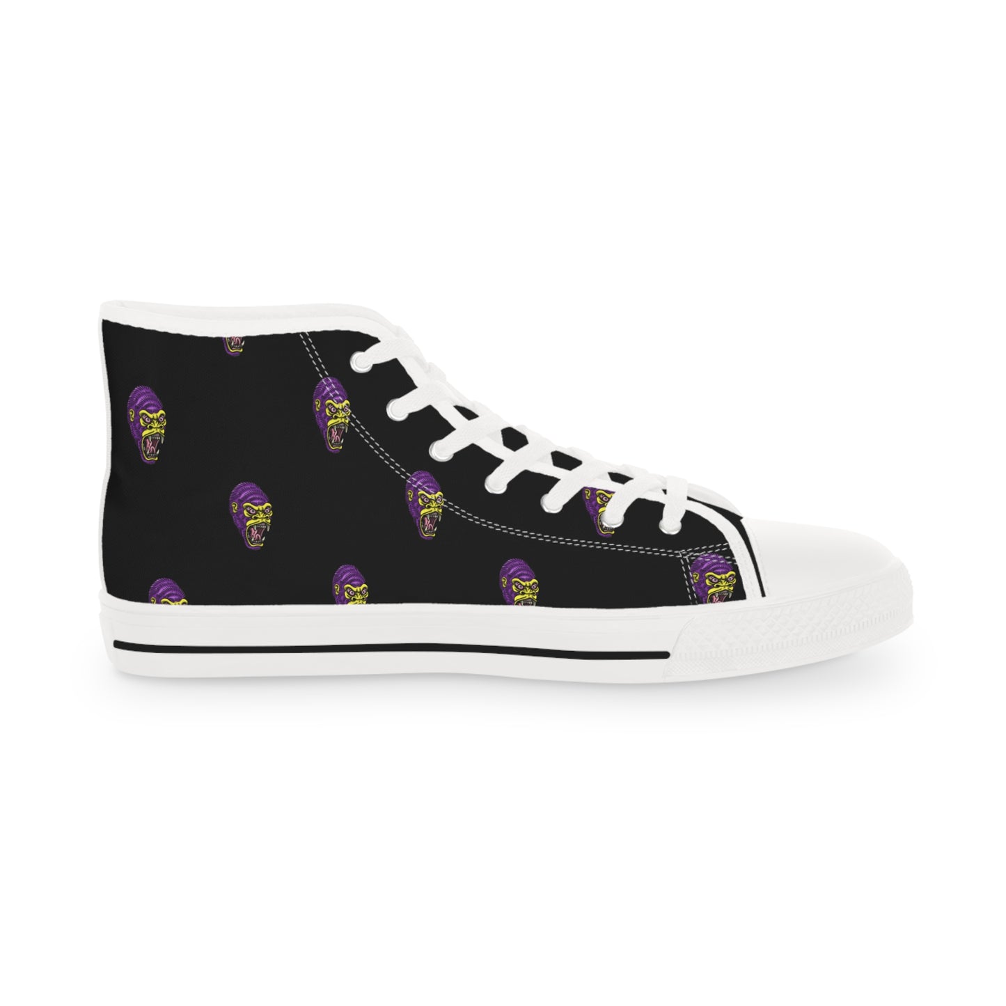 Jorill-A-Tor Black Men's High Top Sneakers