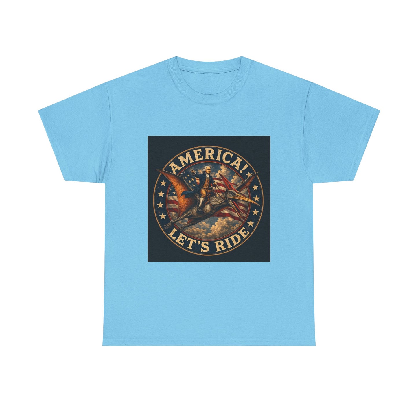 America Let's Ride Thomas Tee