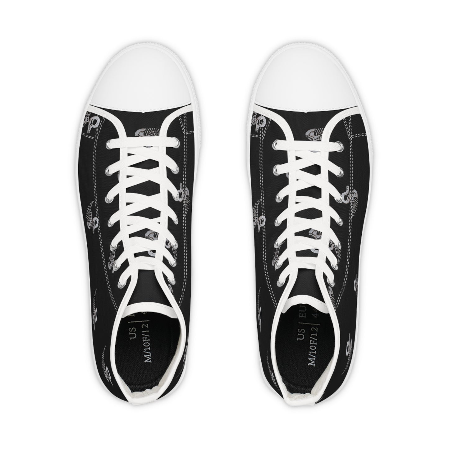 Skeleduck Men's High Top Sneakers