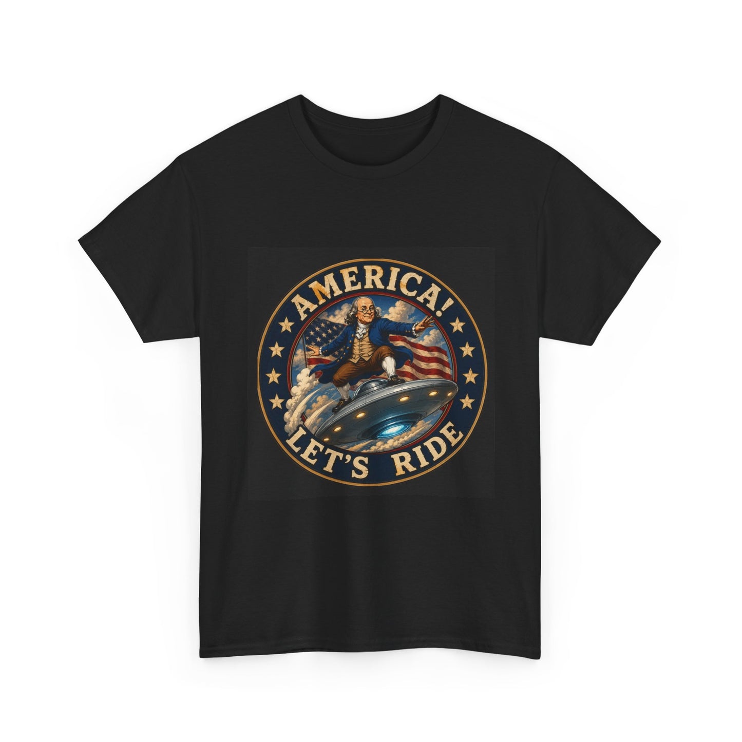 America Let's Ride Ben Tee