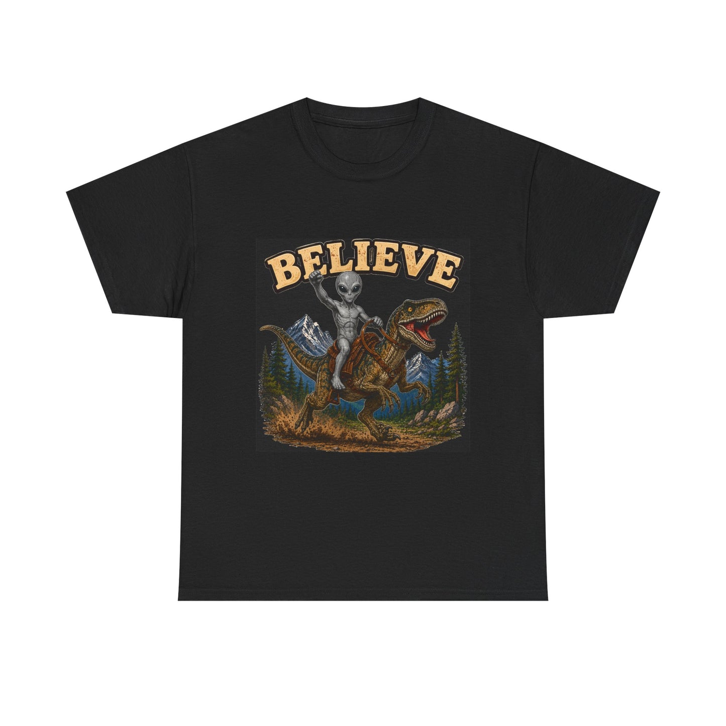 Alien Dinorider Tee