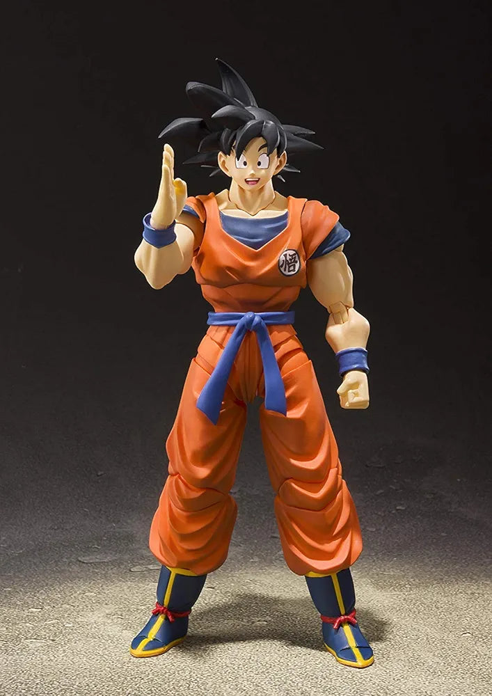 S.H. Figurarts Son Goku A Saiyan Raised On Earth Action Figure