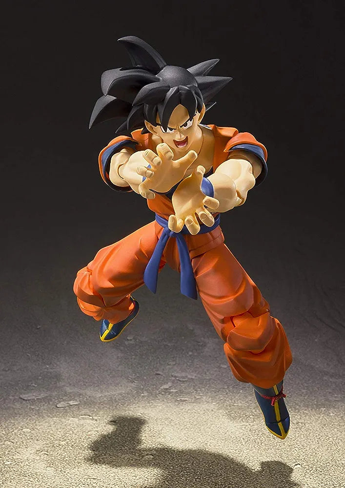 S.H. Figurarts Son Goku A Saiyan Raised On Earth Action Figure