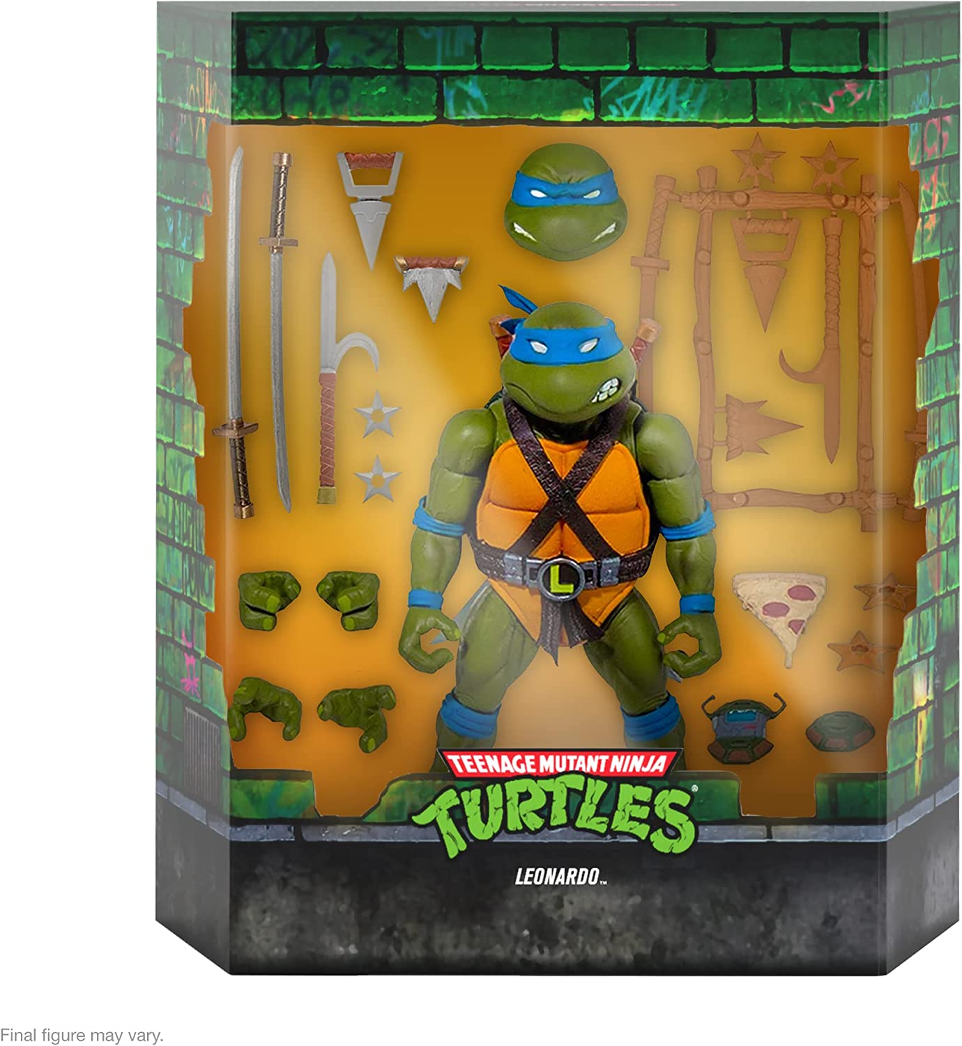 Teenage Mutant Ninja Turtles Ultimates Leonardo 7-Inch Action Figure