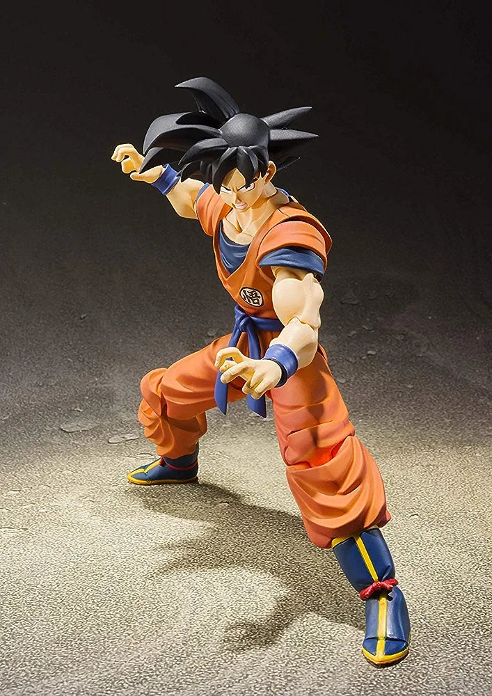 S.H. Figurarts Son Goku A Saiyan Raised On Earth Action Figure