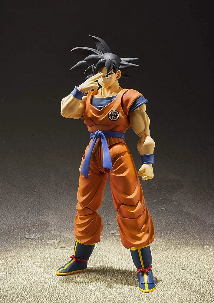 S.H. Figurarts Son Goku A Saiyan Raised On Earth Action Figure