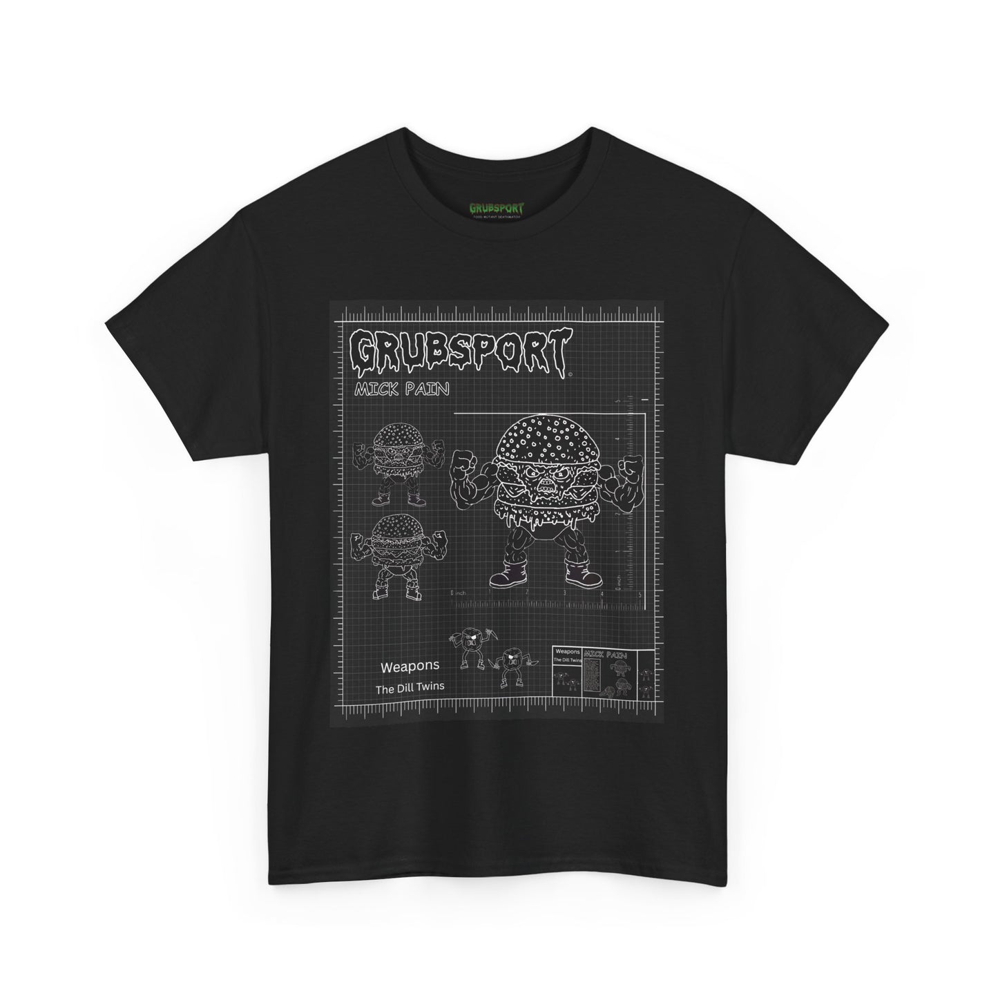 Mick Pain Blueprint Tee