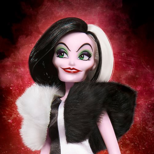 Disney Villains Cruella De Vil Fashion Doll
