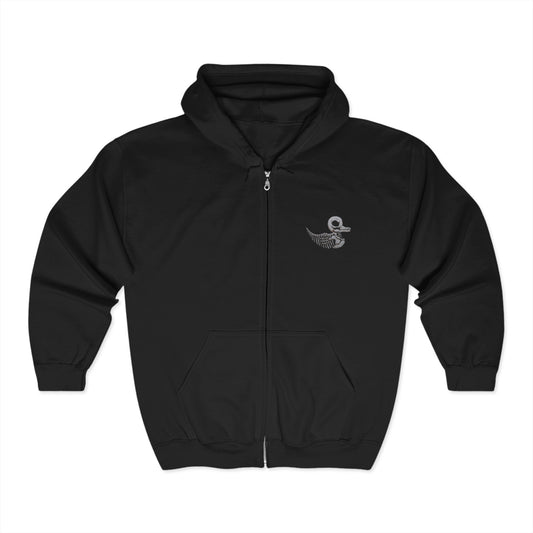 Skeleduck Full Zip Hooded Sweatshirt