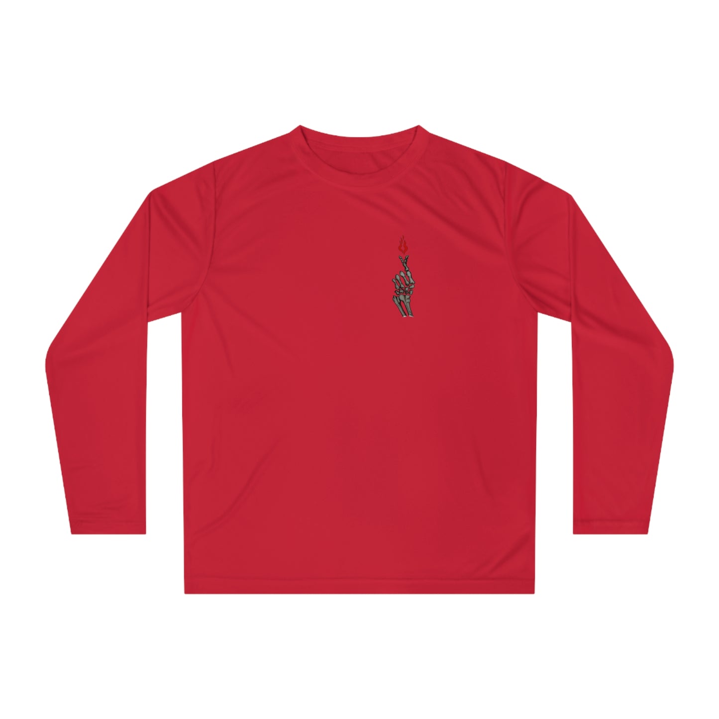 Skeleton Hand Love Sign Long Sleeve Shirt