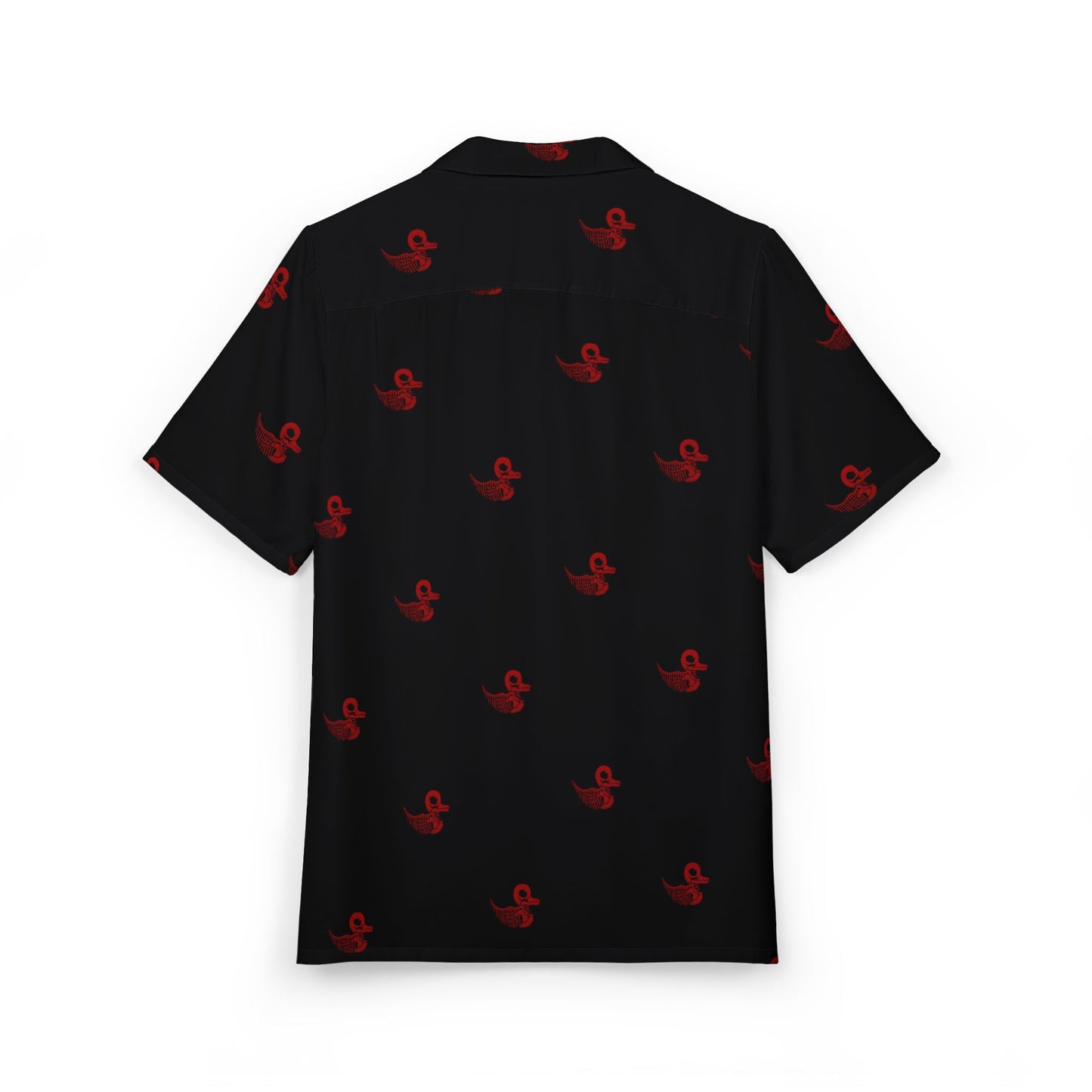 Skeleduck III Button-Down Shirt (Black)