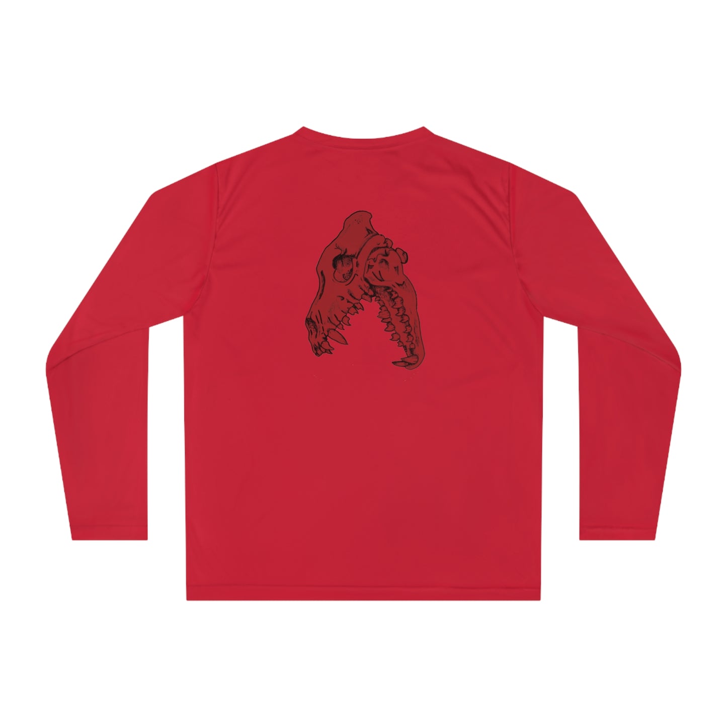 Alpha Red Wolf Long Sleeve Shirt