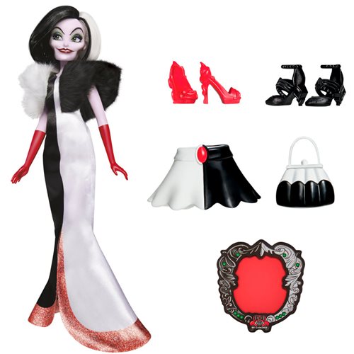Disney Villains Cruella De Vil Fashion Doll