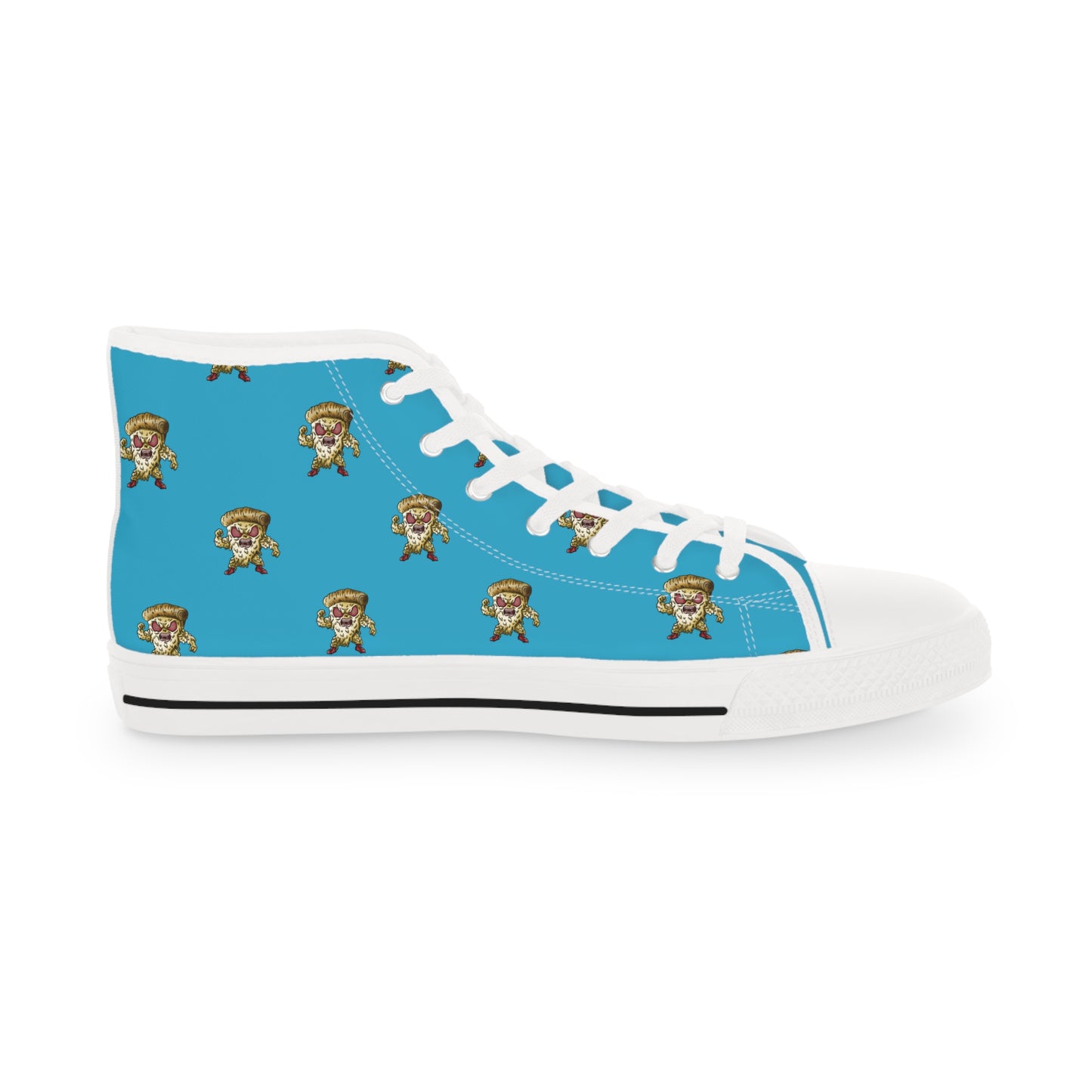 Deatharoni Blue Men's High Top Sneakers