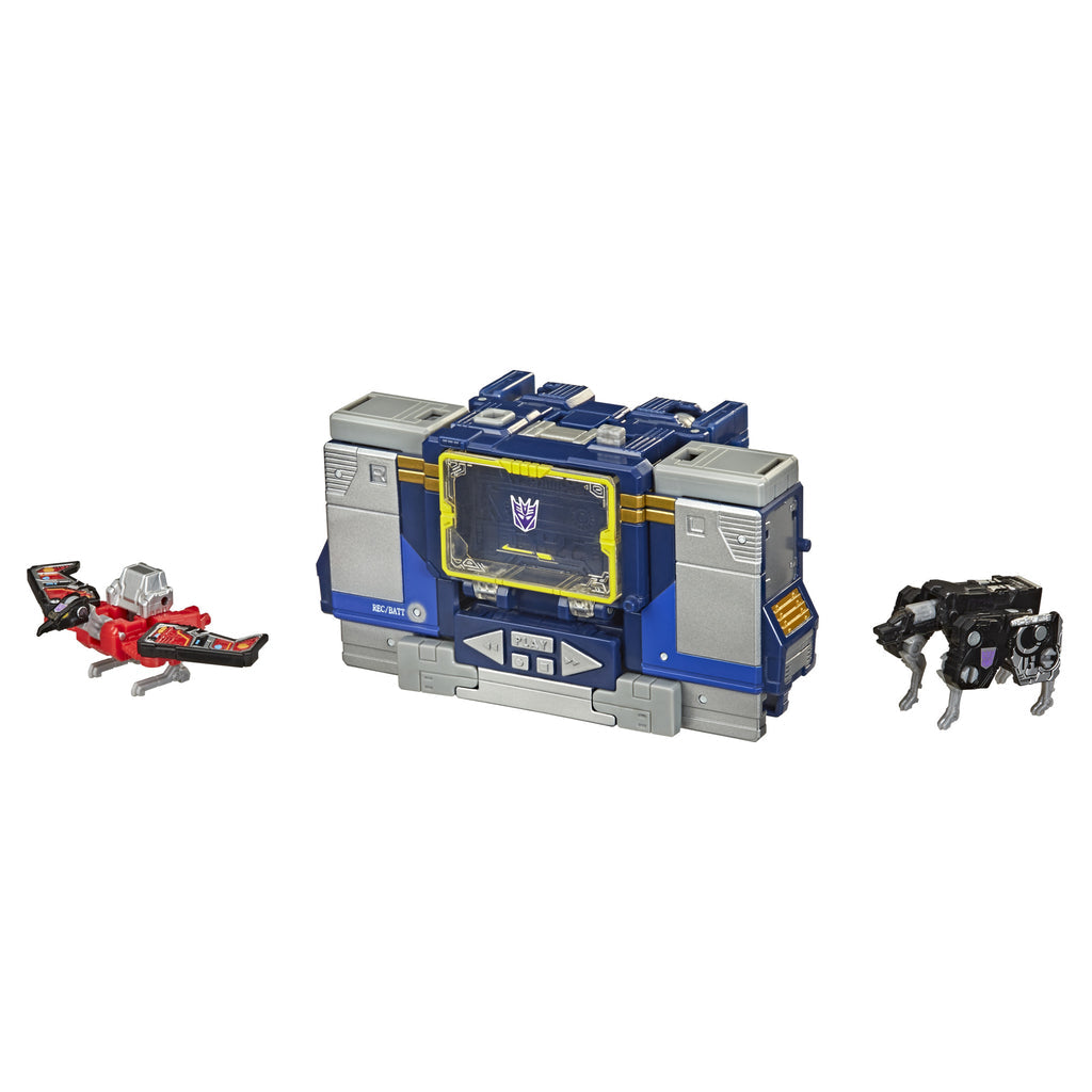 Transformers War for Cybertron Trilogy Netflix Edition Voyager Class Soundwave
