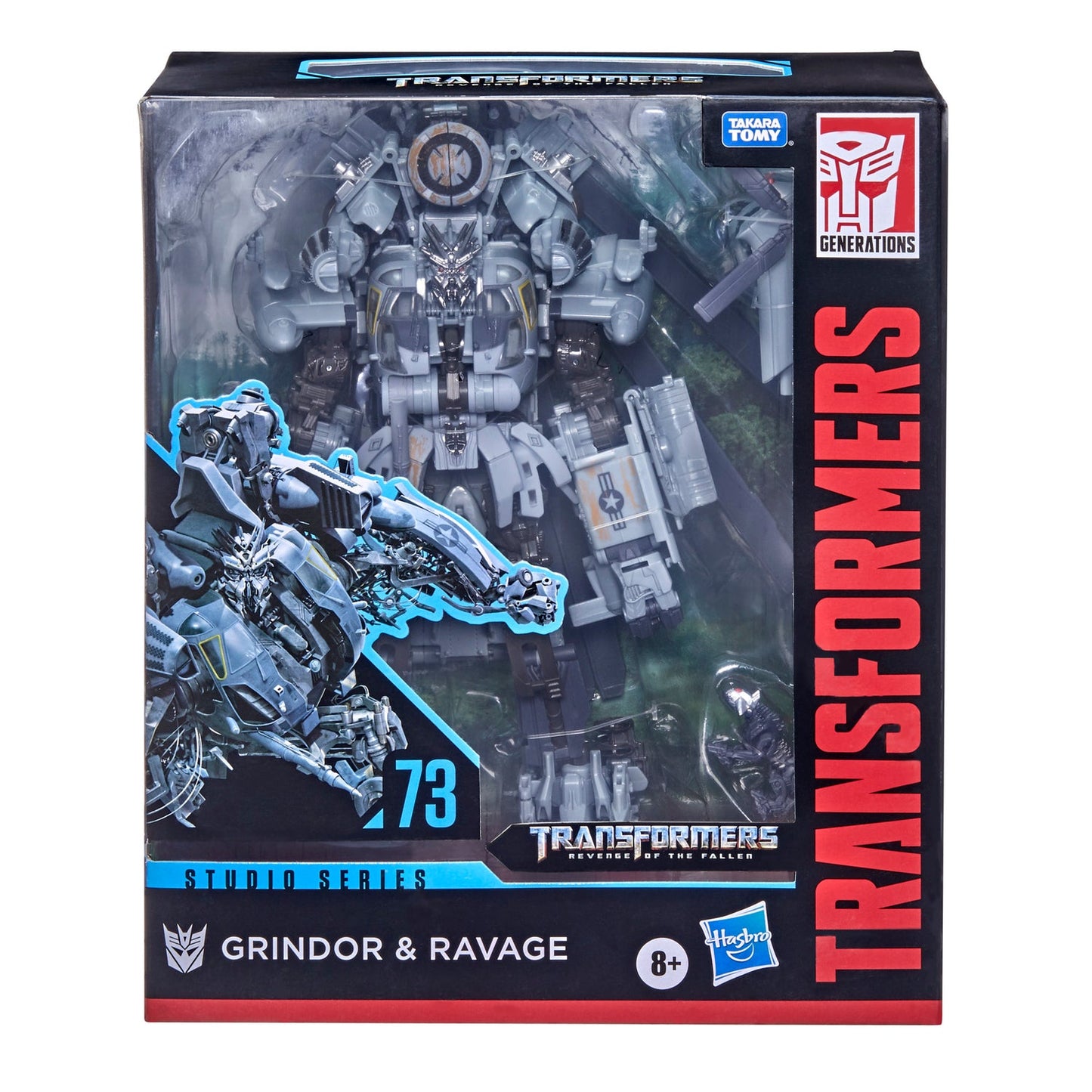 Transformers Studio Series 73 Leader Class Grindor and Ravage