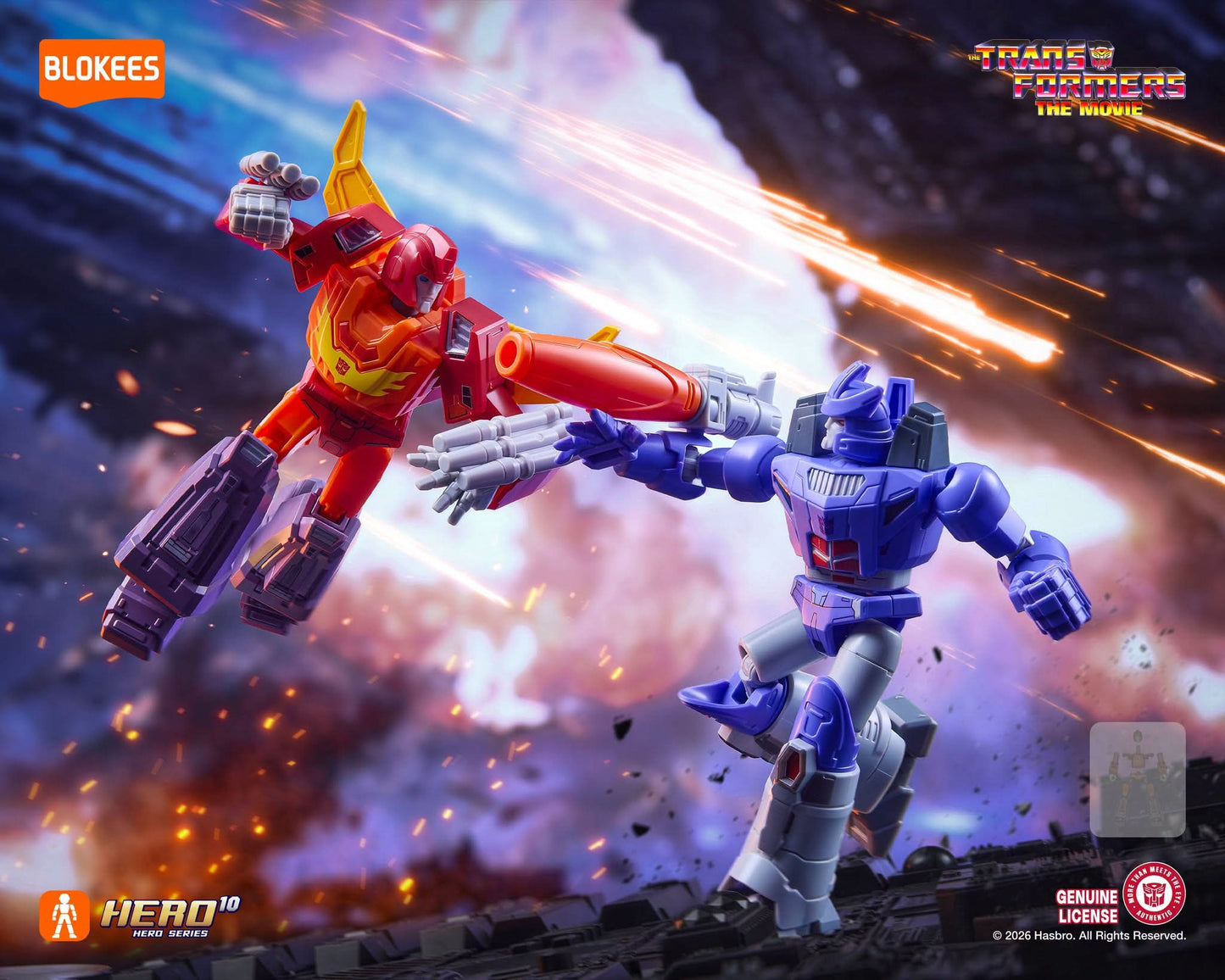Blokees Transformers Galaxy Version 10 One Shall Stand Case