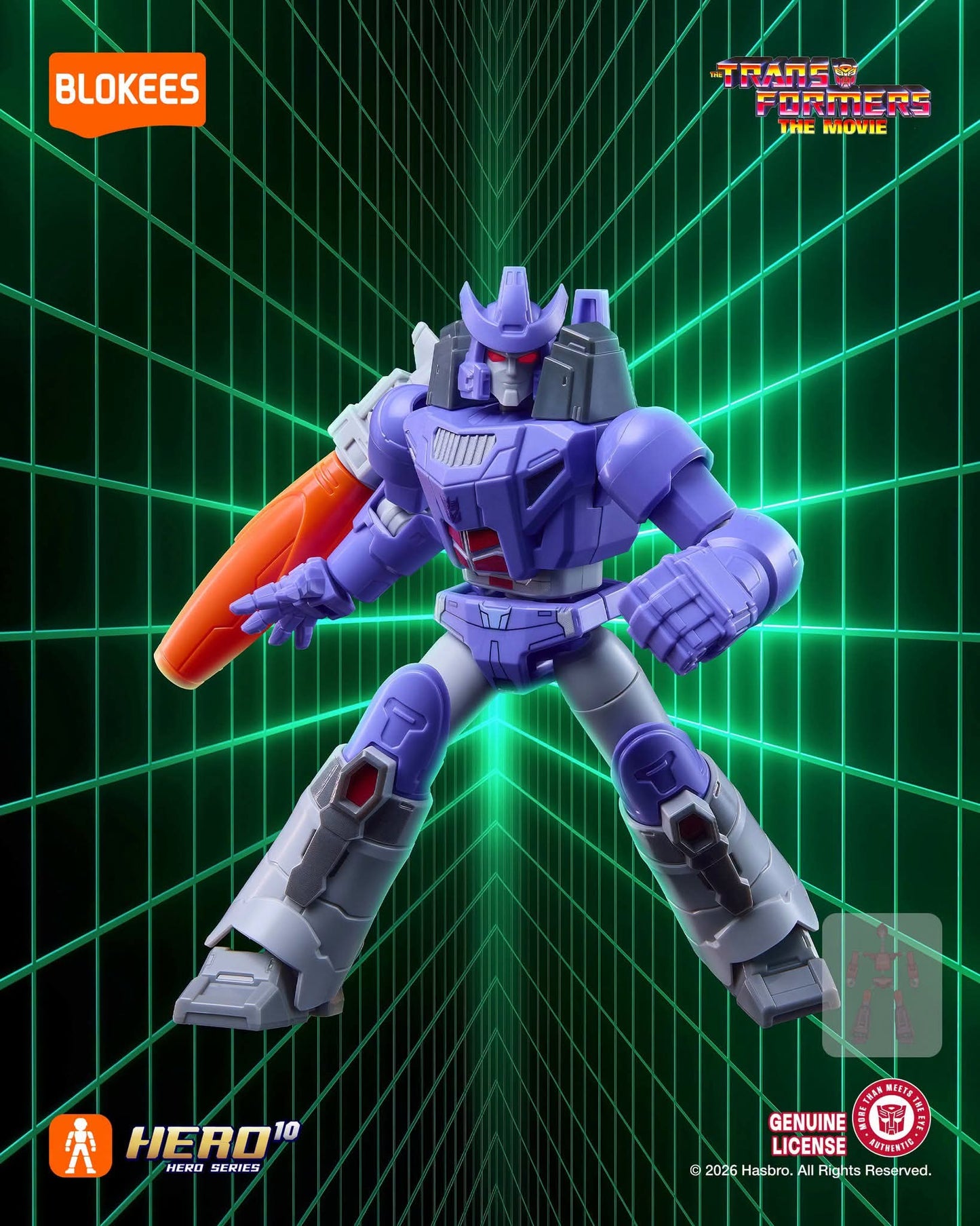 Blokees Transformers Galaxy Version 10 One Shall Stand Case