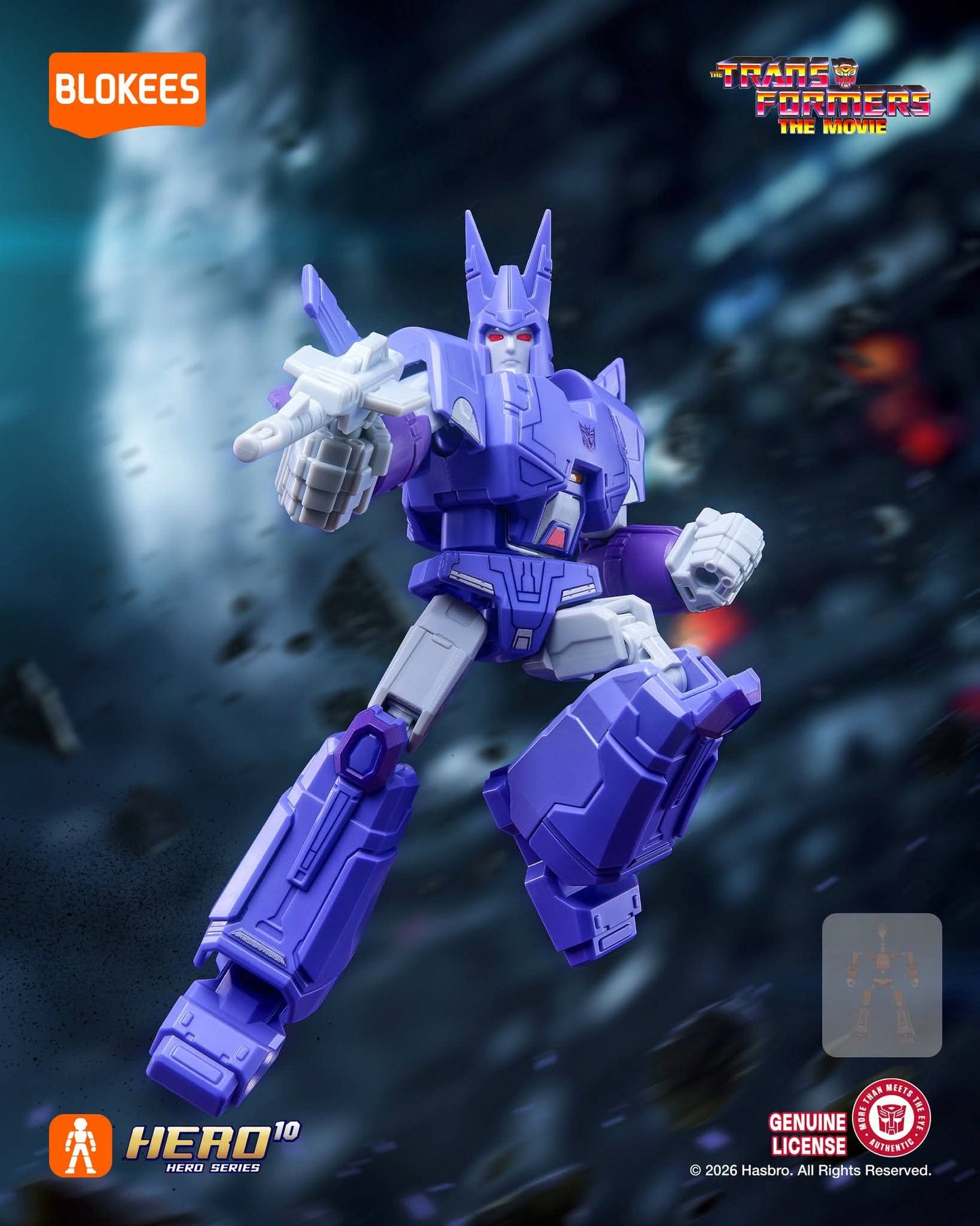 Blokees Transformers Galaxy Version 10 One Shall Stand Case