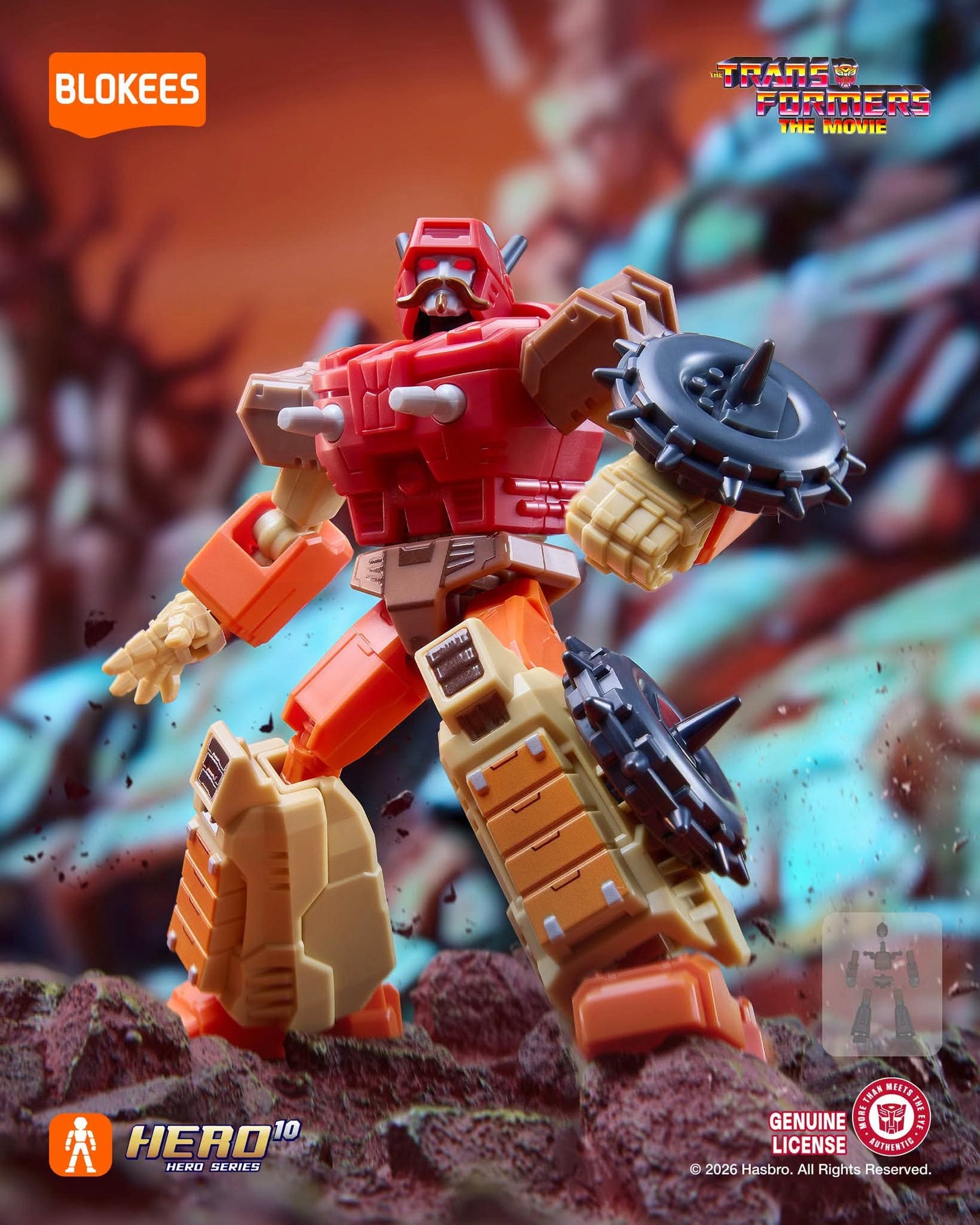 Blokees Transformers Galaxy Version 10 One Shall Stand Case