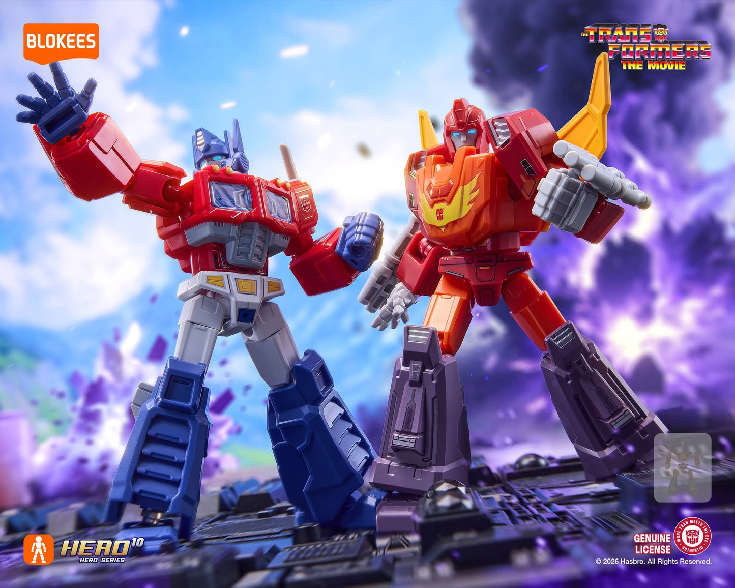 Blokees Transformers Galaxy Version 10 One Shall Stand Case