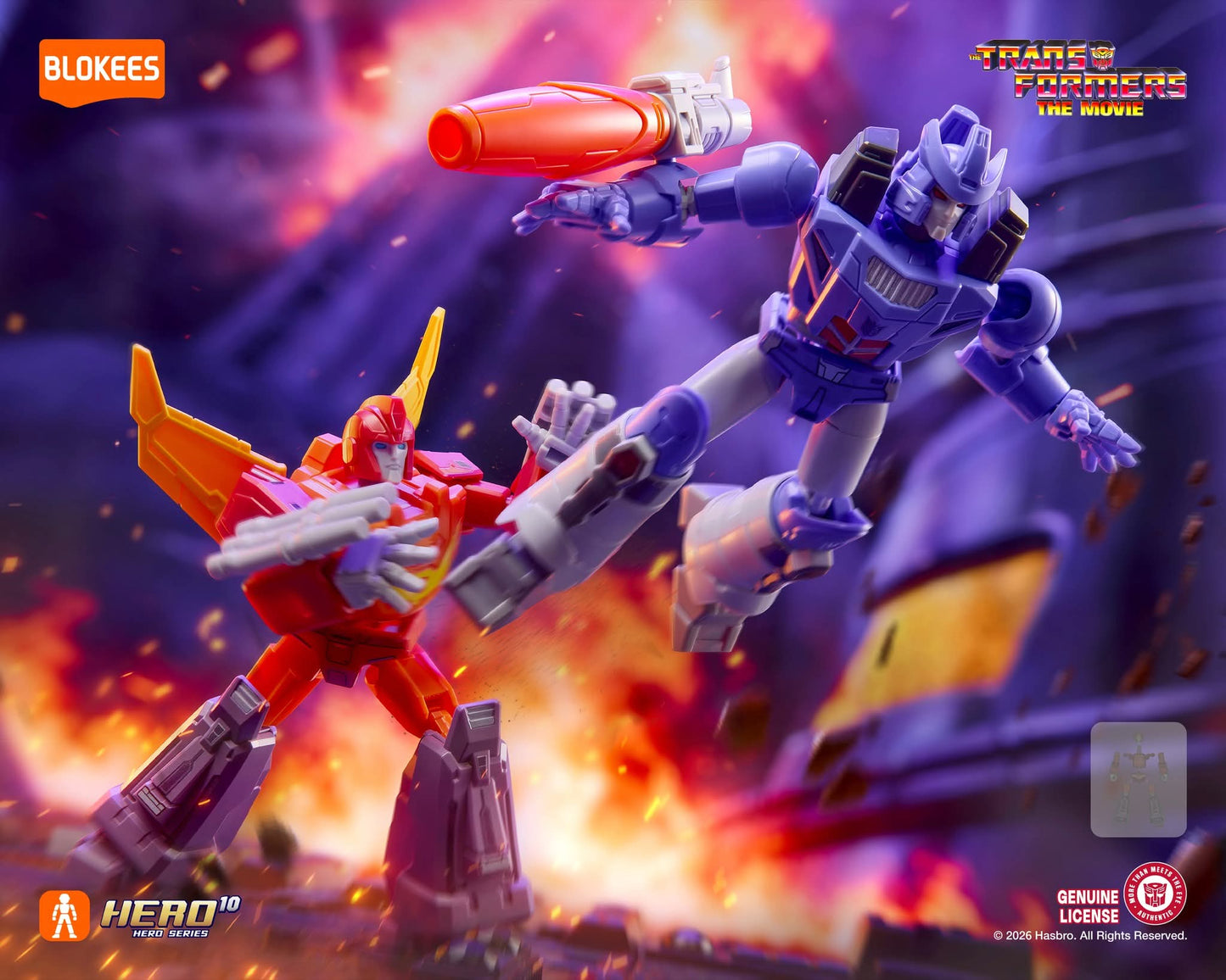 Blokees Transformers Galaxy Version 10 One Shall Stand Case