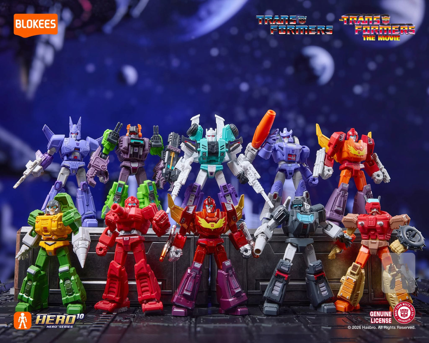 Blokees Transformers Galaxy Version 10 One Shall Stand Case