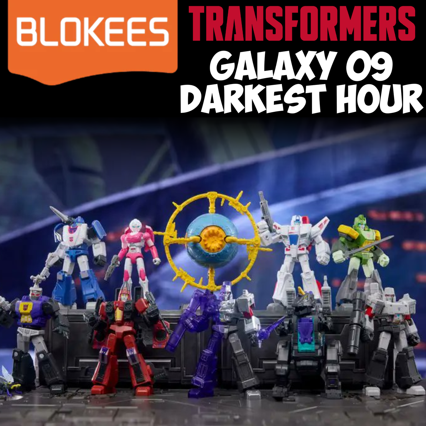 Blokees Transformers Galaxy Version 09: Darkest Hour (Box of 9 Individually Boxed)
