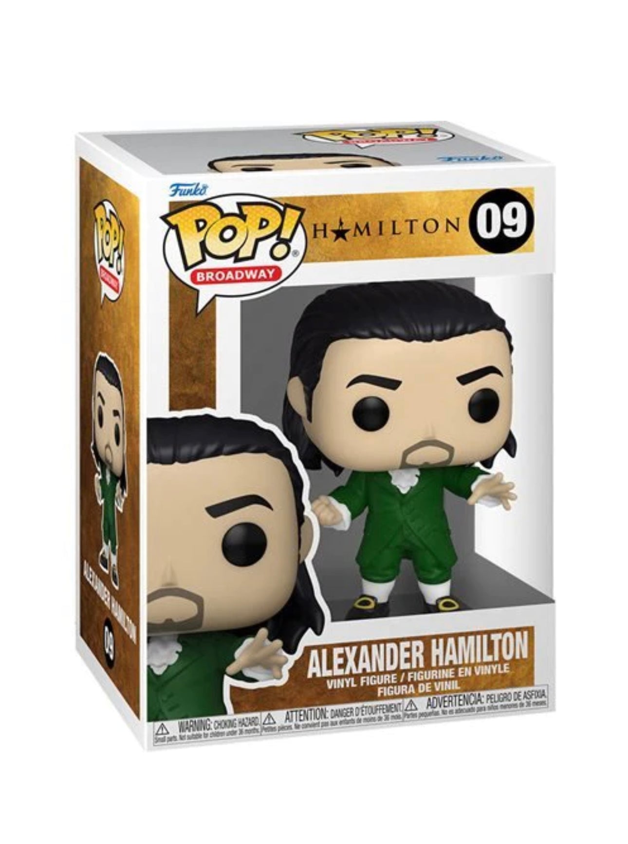 Funko POP! Broadway #09 Hamilton (Act II - Green Coat)