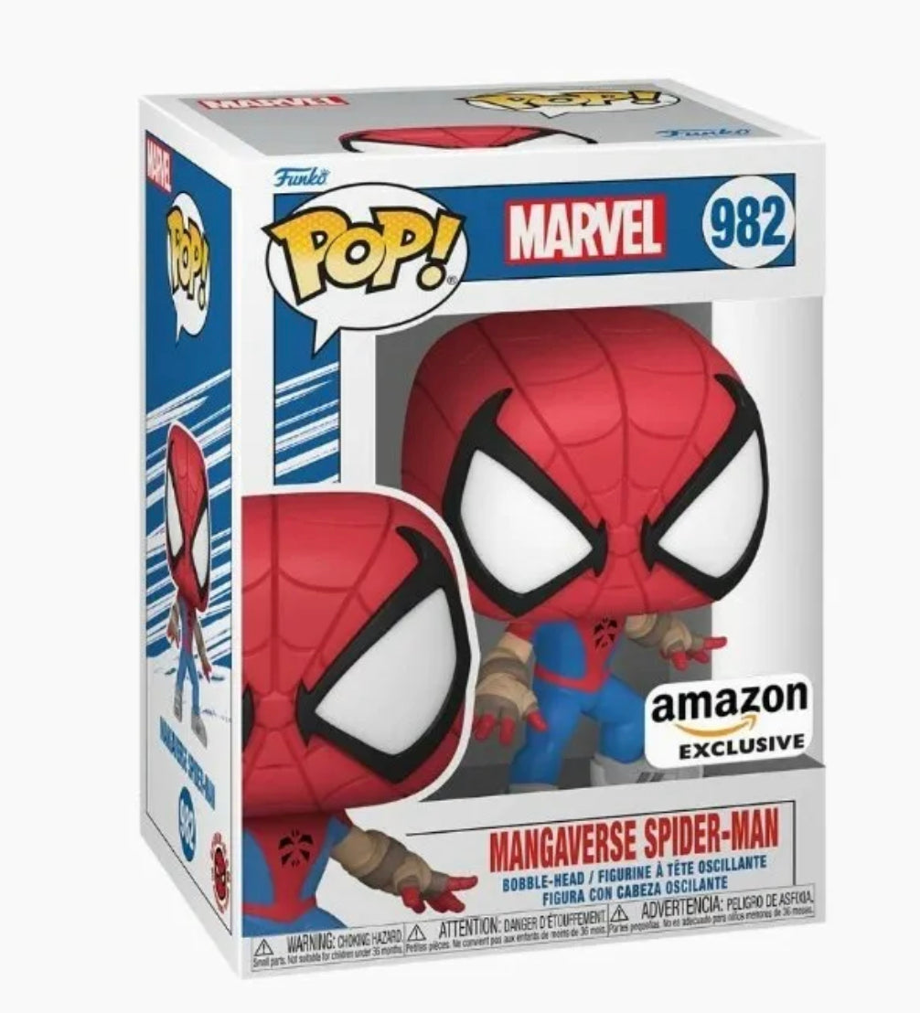 Funko POP! #982 Marvel Magnaverse Spider-Man Beyond Amazing Collection Amazon Exclusive