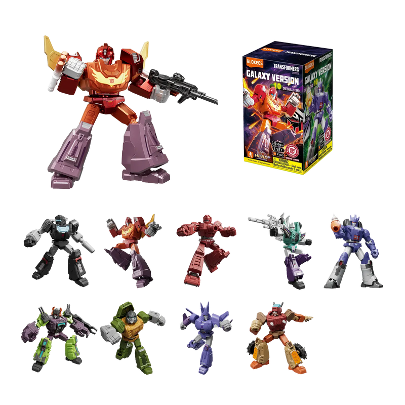 Blokees Transformers Galaxy Version 10 One Shall Stand Case