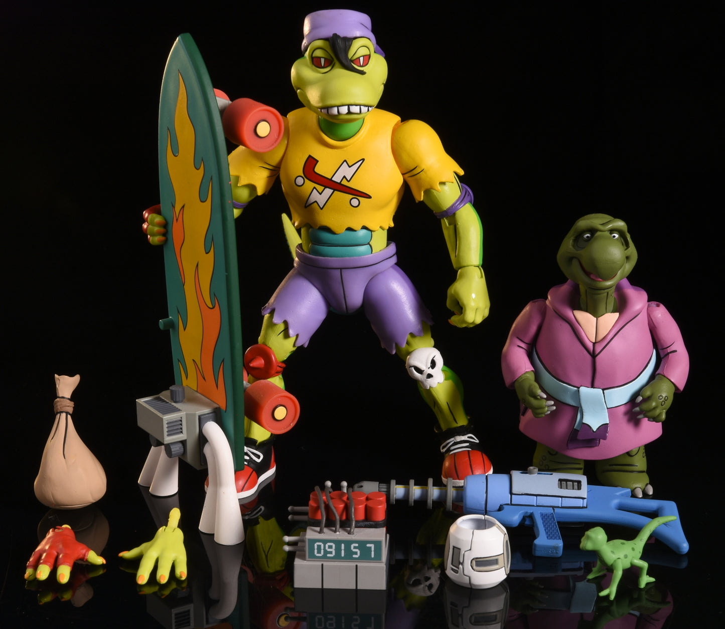 NECA Teenage Mutant Ninja Turtles Ultimate Mondo Gecko Action Figure