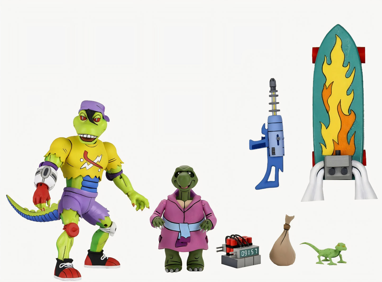 NECA Teenage Mutant Ninja Turtles Ultimate Mondo Gecko Action Figure