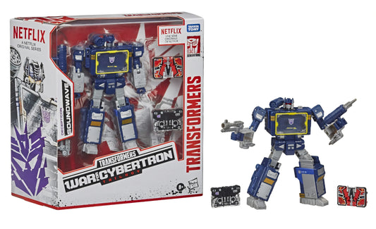 Transformers War for Cybertron Trilogy Netflix Edition Voyager Class Soundwave