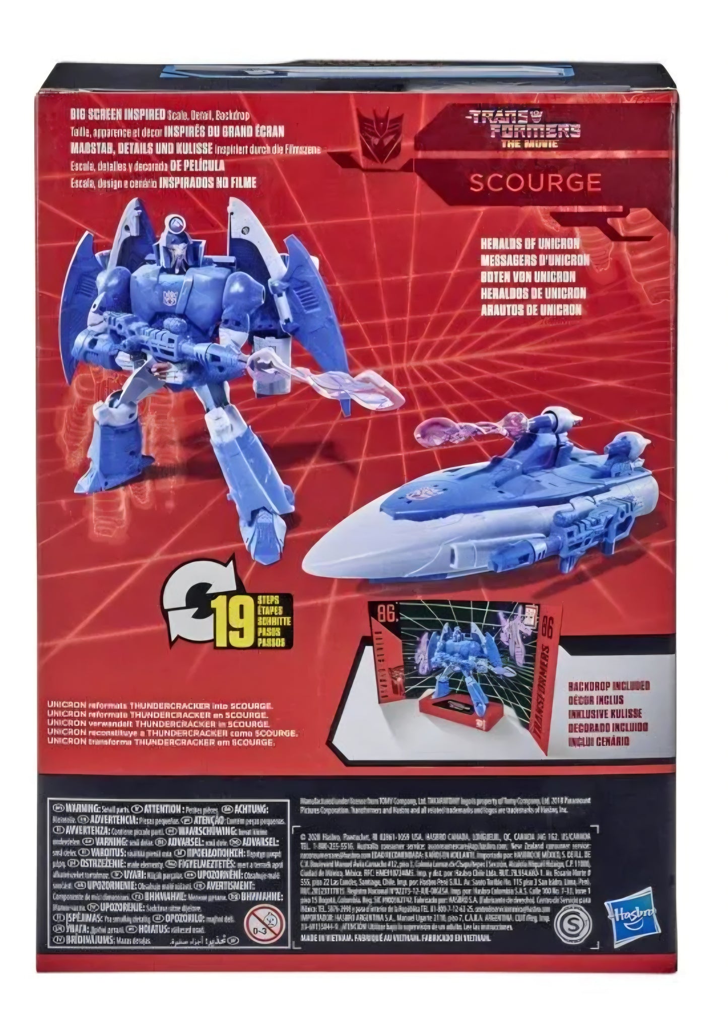 Transformers Studio Series 86-05 Voyager Class Scourge