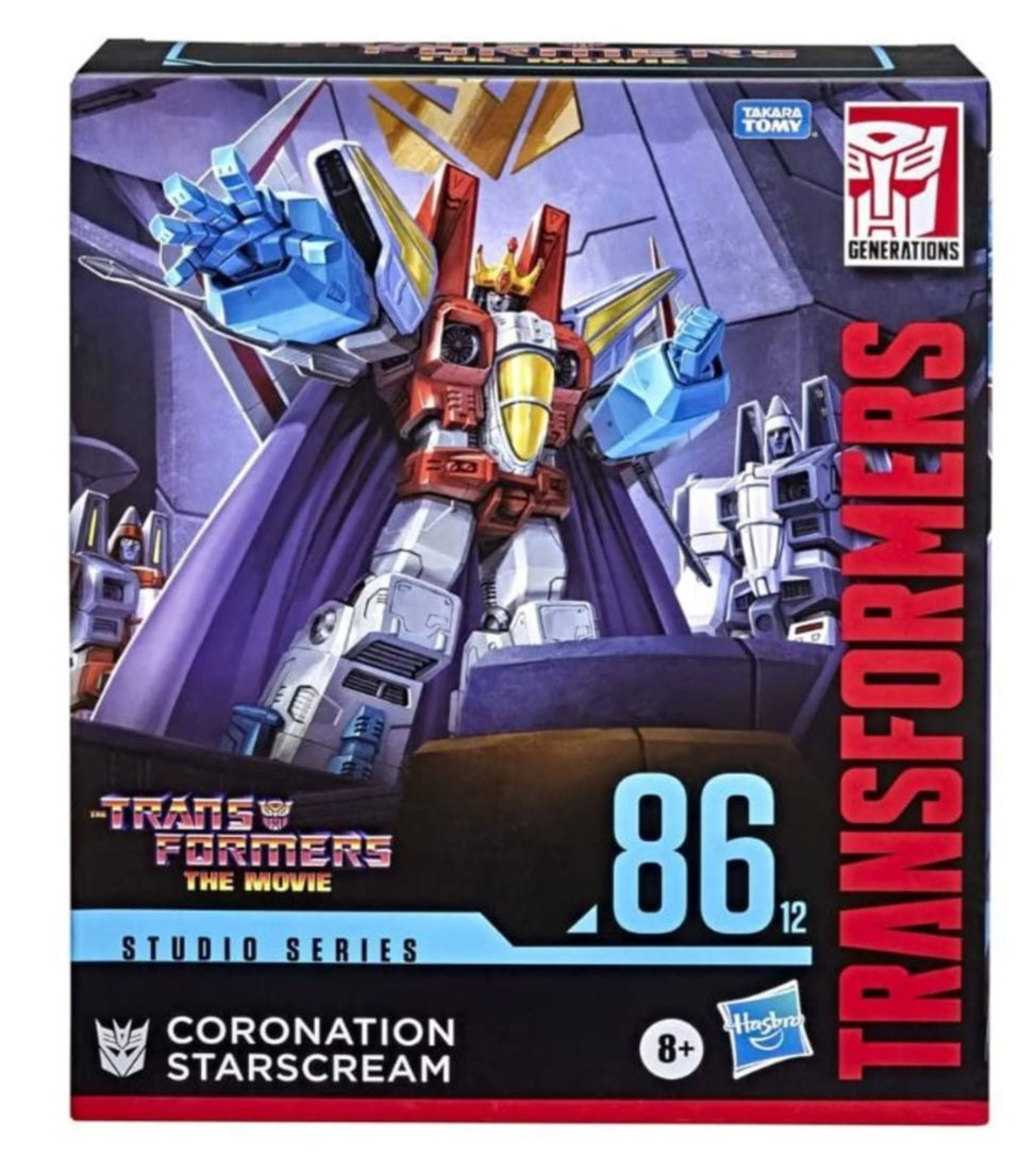 Transformers Studio Series 86-12 Leader Class Coronation Starscream