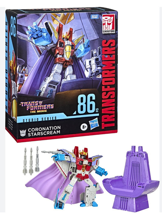 Transformers Studio Series 86-12 Leader Class Coronation Starscream