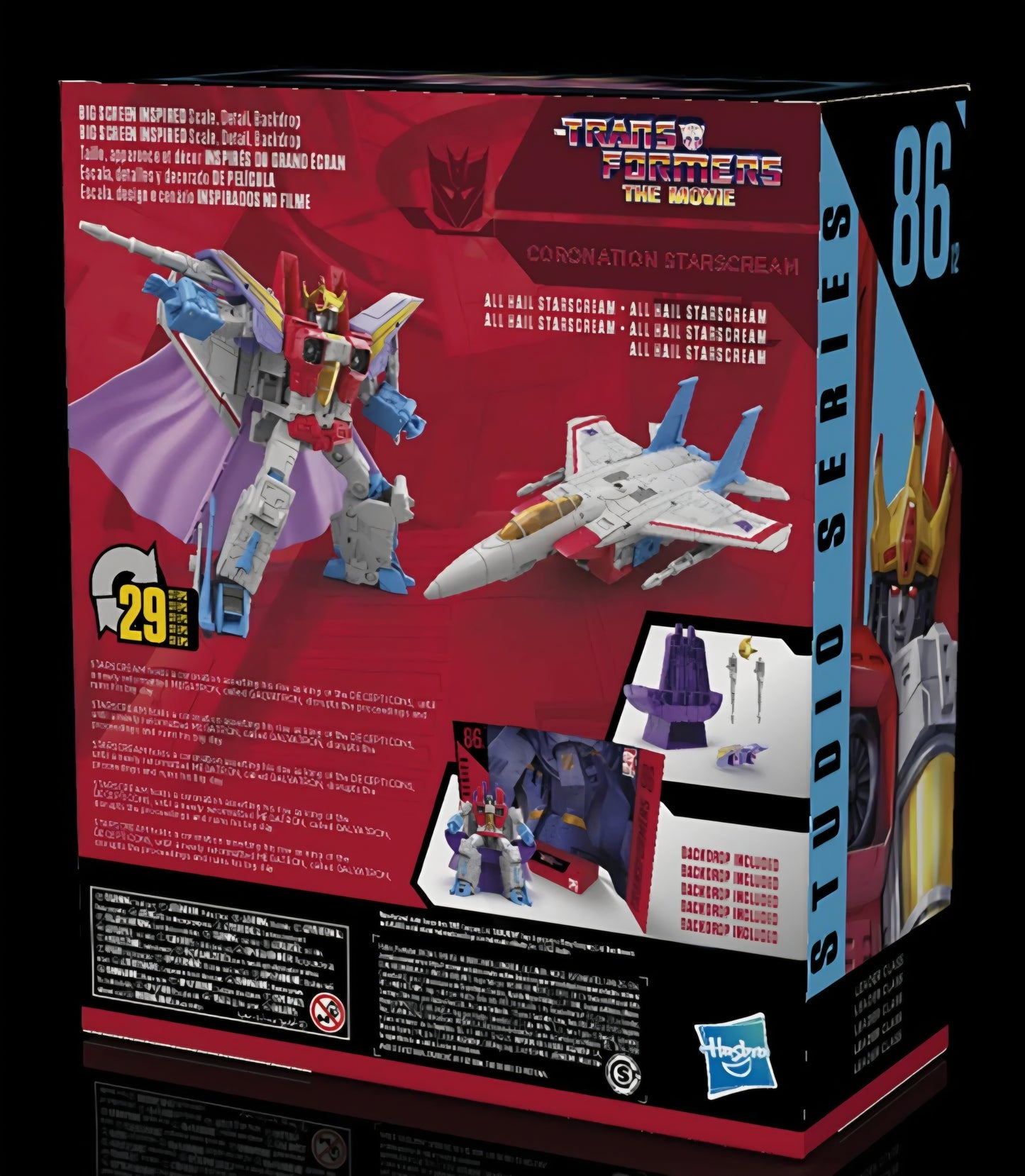 Transformers Studio Series 86-12 Leader Class Coronation Starscream